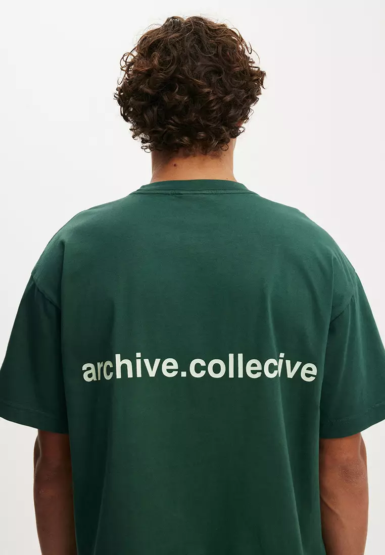 Box Fit Text T-Shirt