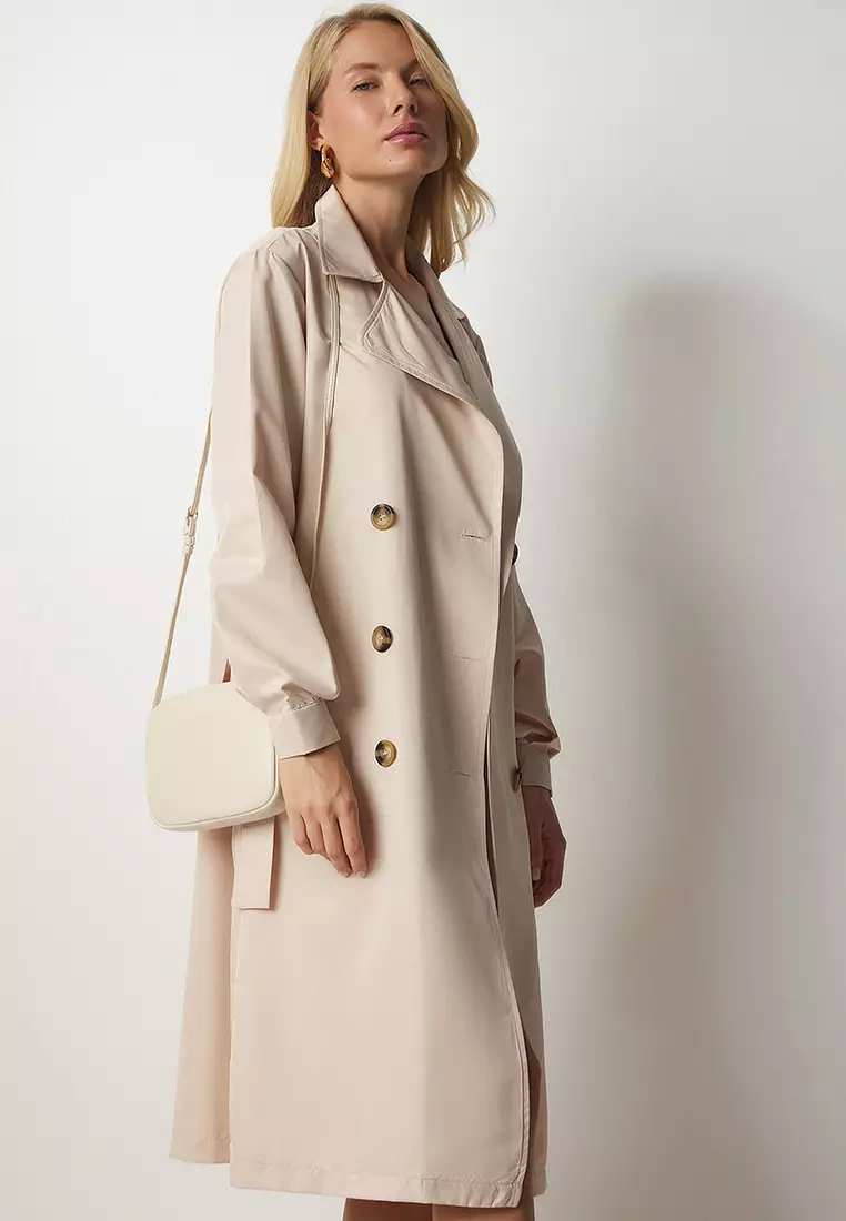 Double Breasted Trench Coat