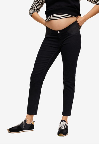 Mango black Maternity Mid-Rise Jeans C4ADBAA9C486FAGS_1