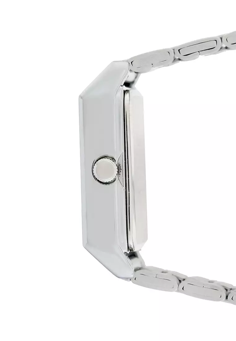 Casio Jam Tangan Wanita - Silver Pink - Stainless Steel - LTP-V007D-4E