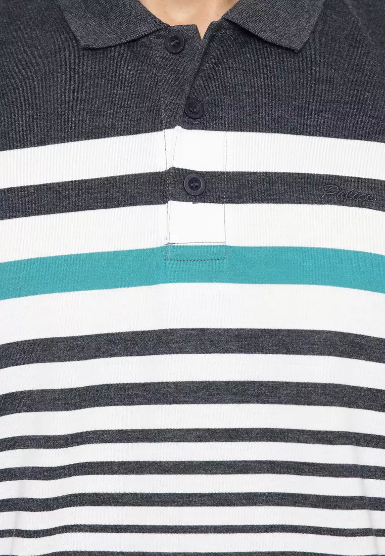 POLICE Polo Shirt Krah Polos Pria 207650021