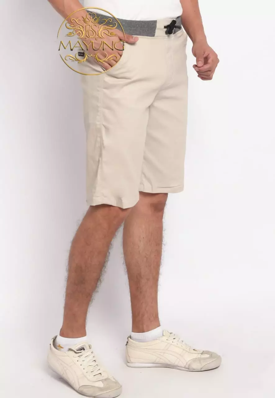 Celana Chinos Pendek Premium Slimfit Putih