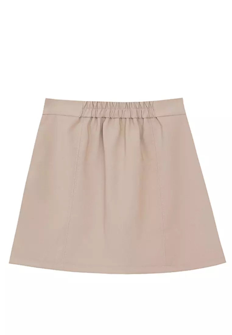 Mini Skort with Metal Detail