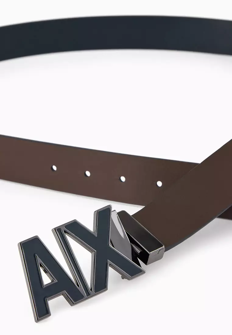 Armani exchange reversible belt new arrivals