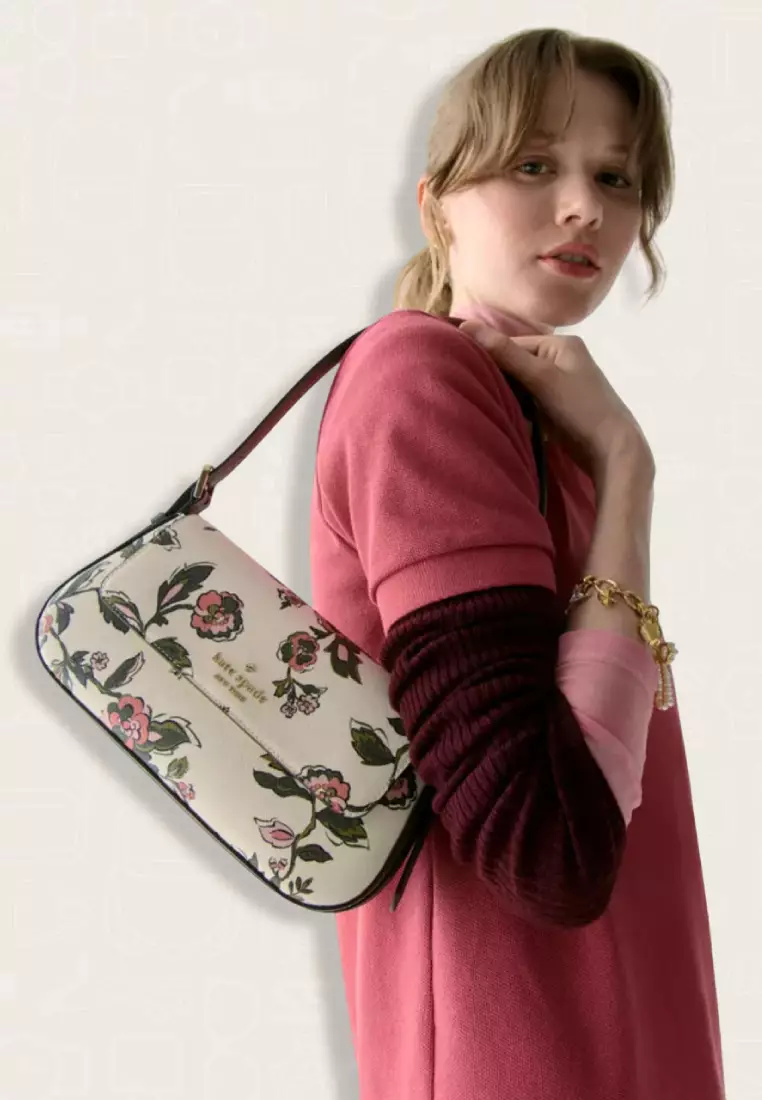 Kate Spade Madison Floral Small Shoulder Bag Meringue Multi
