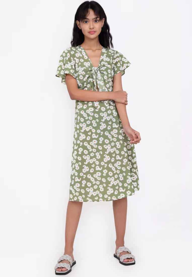 Zalora midi sales dress