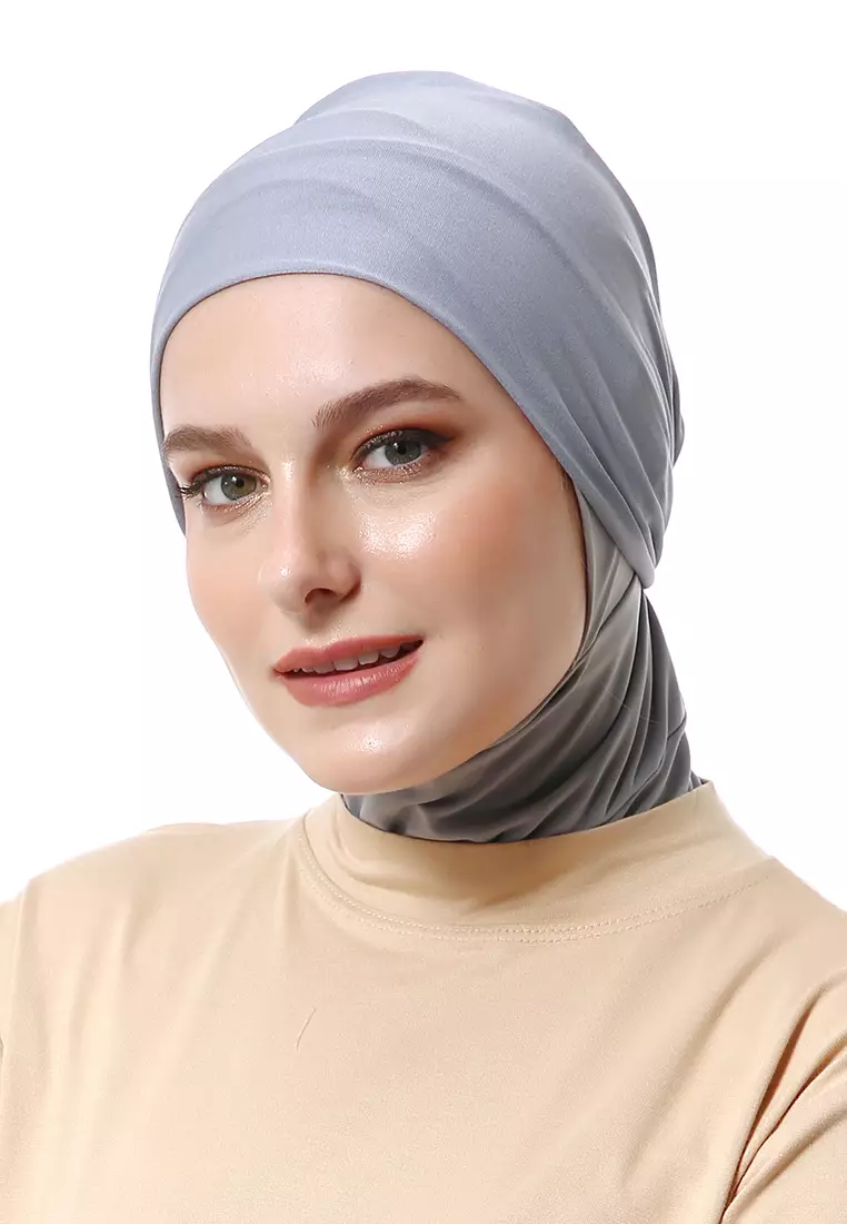 Rizka Inner Jilbab Muslimah Wanita Regular Fit - Baby Blue