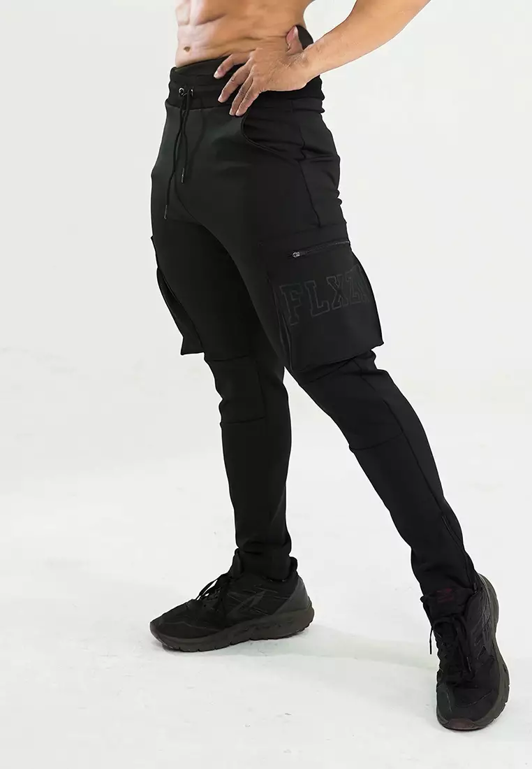FLEXZONE Jogger Pants Cargo series Black