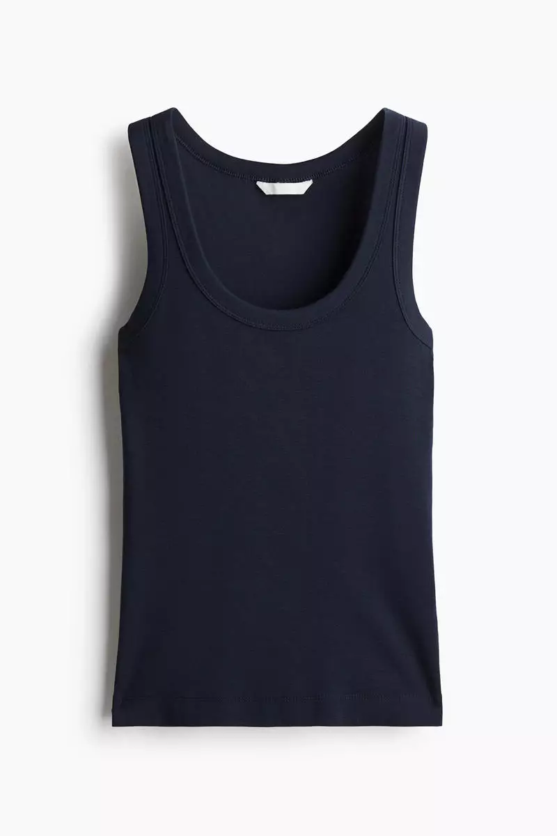Fitted vest top