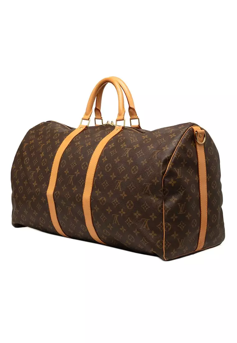 Pre-Loved Louis Vuitton Monogram Keepall Bandouliere 55