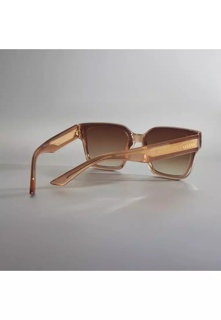 QUAY Drive In Sunglasses - Oat/Sepia