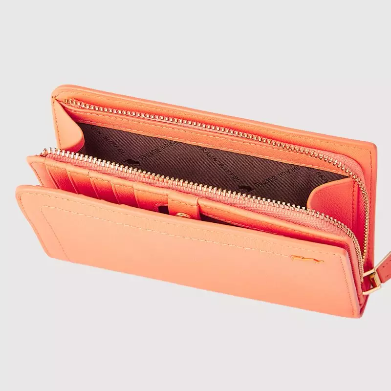 NANA 2 FOLD 3/4 WALLET WITH EXTERNAL COIN COMPARTMENT
