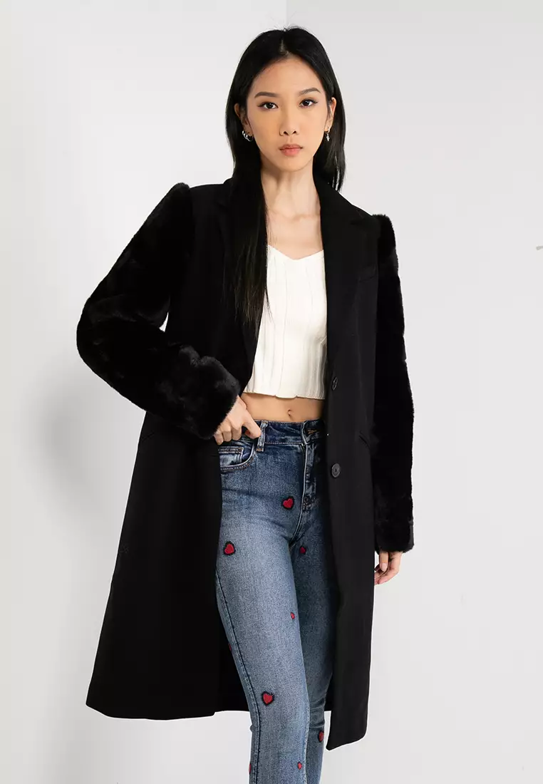 Desigual clearance wool coat