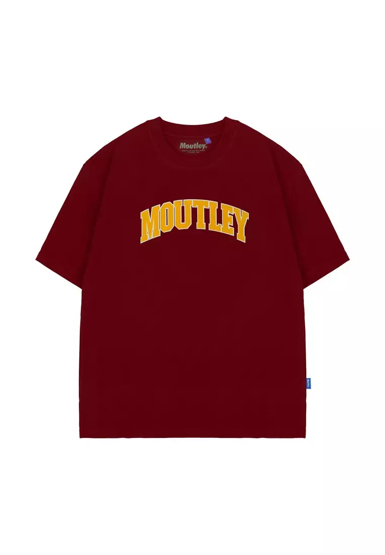 Moutley Men's T-Shirt Short Sleeve Oversized Fit Cotton 20s Cruve OL-C220325