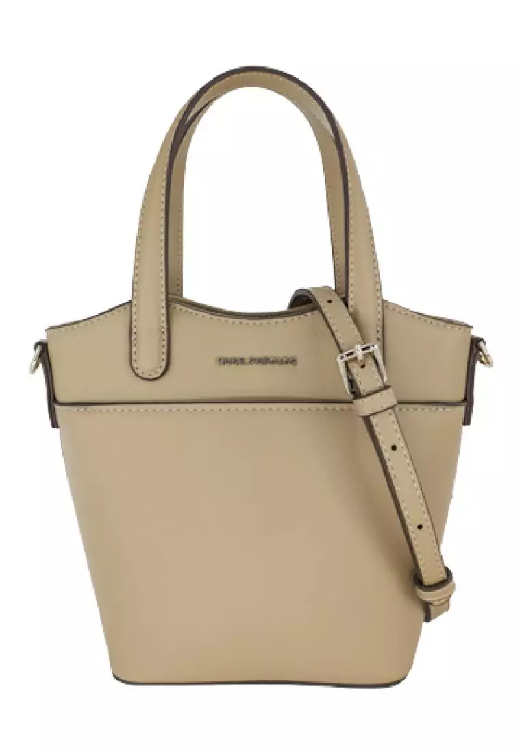 Hush Puppies Mea Satchel M In Beige