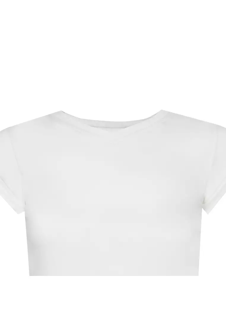 3-Pack Tagless Cuffed V-Neck