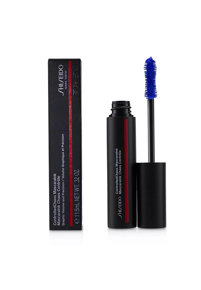 SHISEIDO - ControlledChaos MascaraInk - # 02 Sapphire Spark 11.5ml/0.32oz.