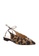 Schutz brown Fabric Loapad Ballerina Shoes - PERCEFI [CARAMEL/MULTI YELLOW] 3277DSHDBA608DGS_2