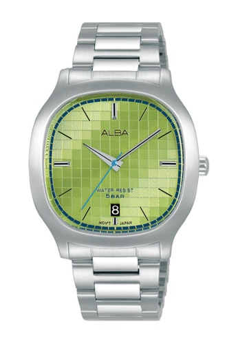 ALBA PHILIPPINES green Lime Green Dial Stainless Steel Strap AS9L75 Quartz Watch A3FC0AC3FBC7C2GS_1