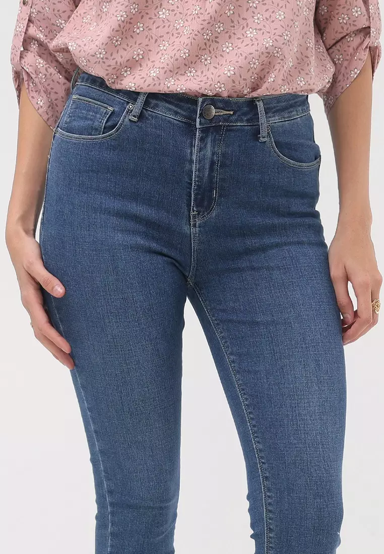 Cropped Skinny High Waist
