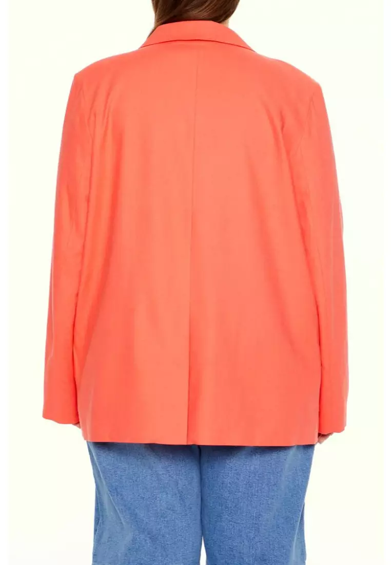 Red blazer forever 21 hotsell