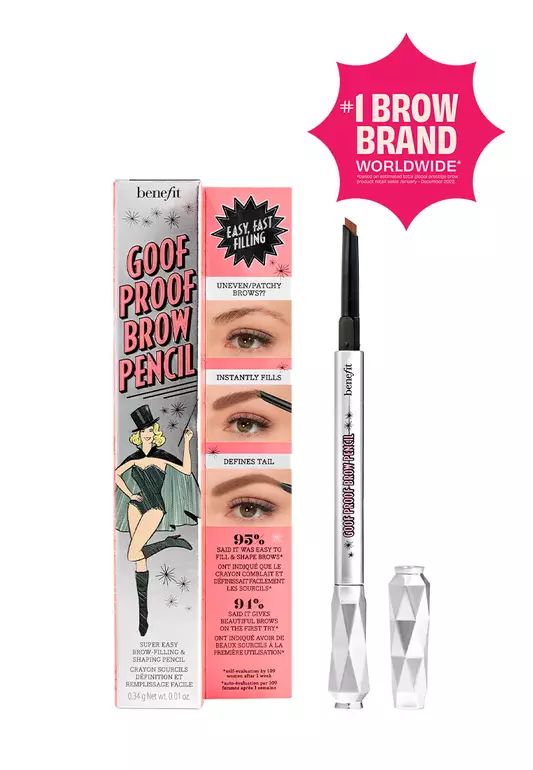Goof Proof Eyebrow Pencil - Shade 03.5 (Medium)
