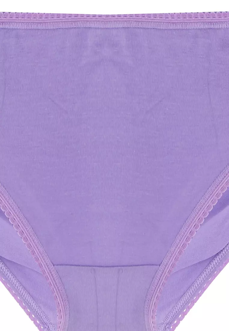 5pk Cotton Lycra Bikini Knickers