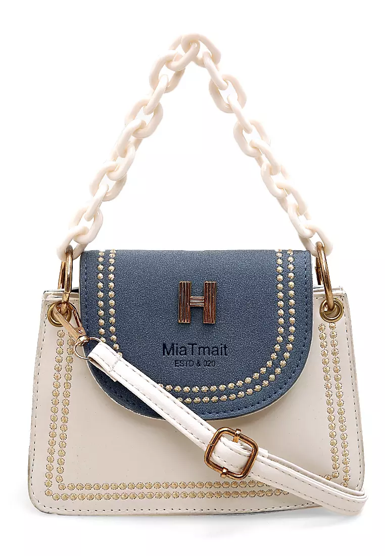 Werlyn Tas Selempang Wanita Classy Casual Large Storage Material Leather Kulit ORIGINAL