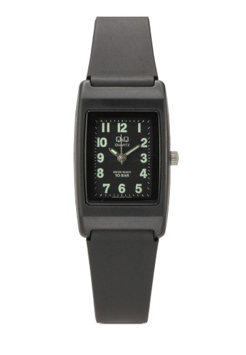 esprit 鞋VP33J006Y 數字顯示橡膠方錶, 錶類, 飾品配件