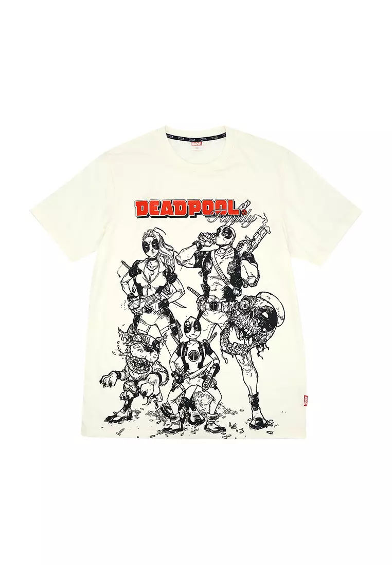 Mens Licensed Graphic T-Shirt "Deadpool Family"