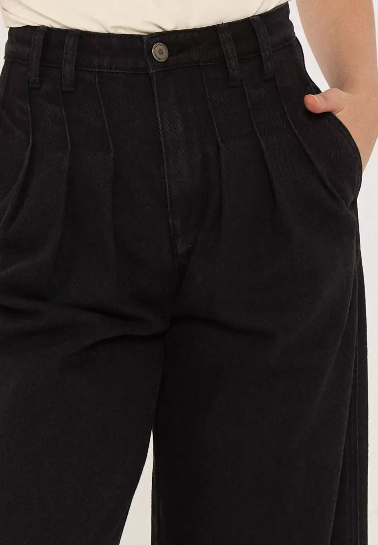 Denim High Rise Wide Leg