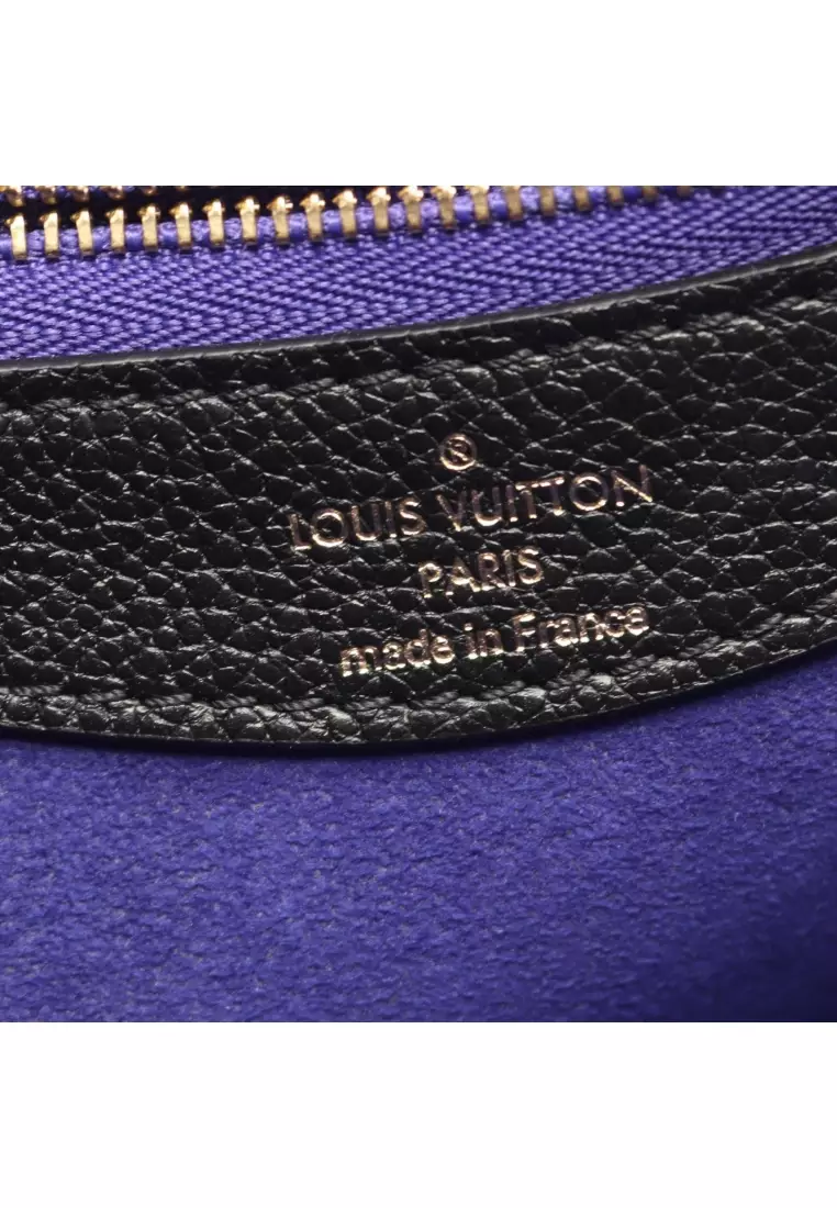 Pre-Loved Louis Vuitton Diane Monogram Empreinte Noir Handbag leather black 2WAY