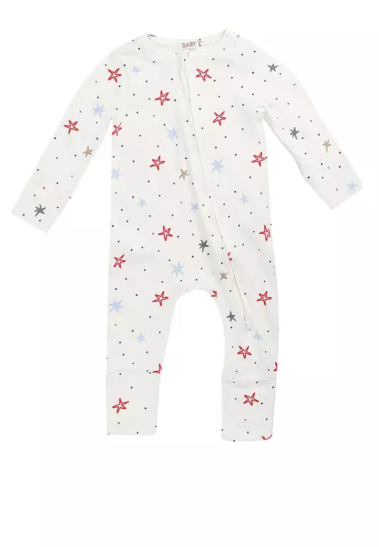 The Long Sleeves Zip Romper