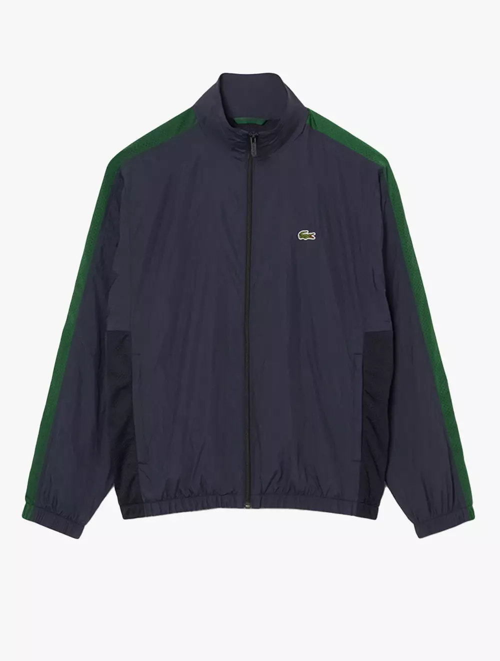 Colour-Block Track Jacket - Green