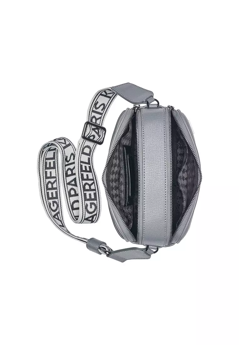 Karl Lagerfeld Maybelle Cate Pins Crossbody Camera Bag