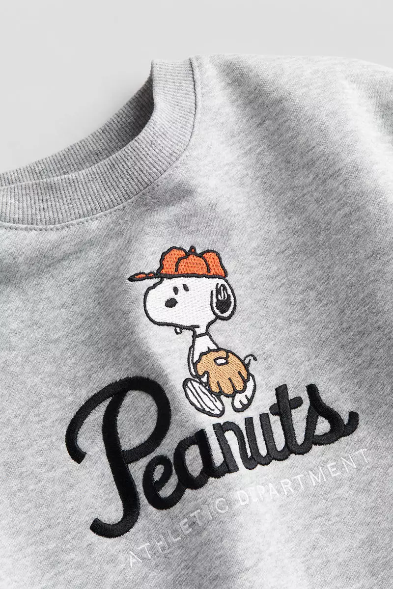 H and m printed sweatshirt 2025