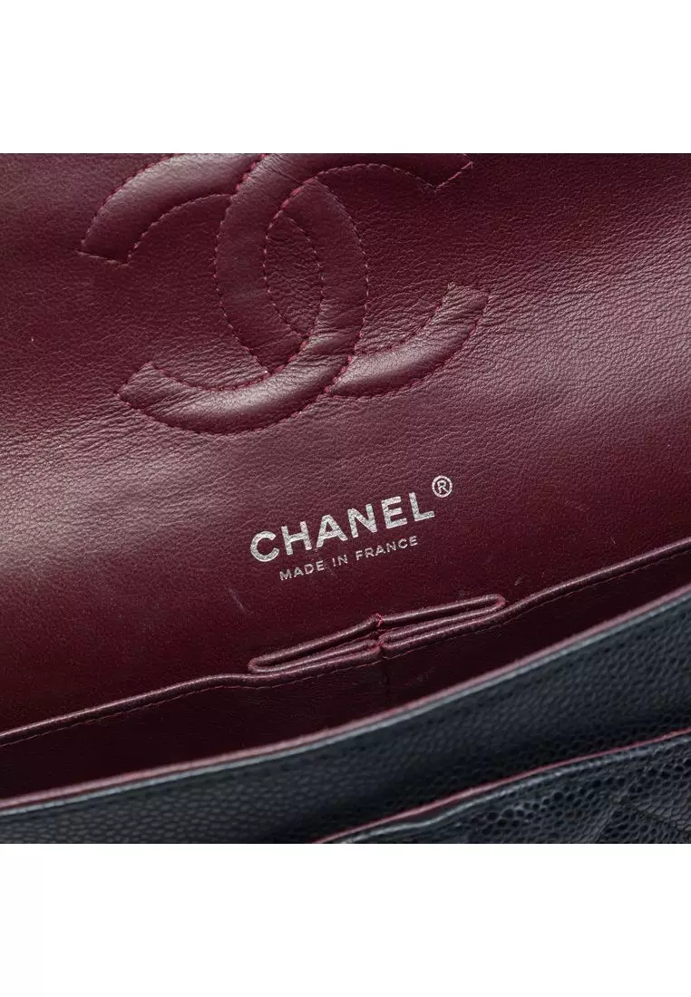Pre-Loved Chanel Medium Classic Caviar Double Flap