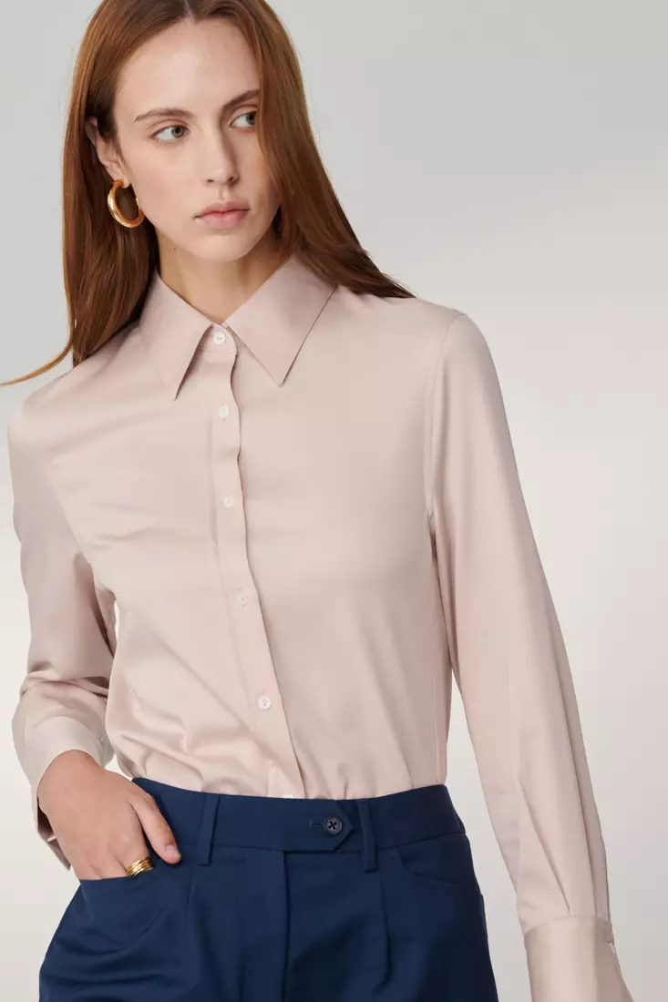 Rose Pink Skinny Shirt