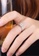YOUNIQ silver YOUNIQ Double CZ Diamond ROM Engagement Wedding Adjustable Ring 8D481AC080DA0DGS_2