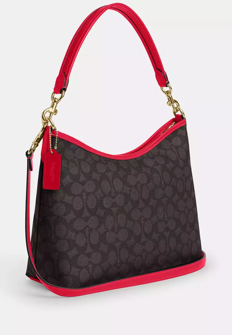 Laurel Shoulder Bag In Signature Canvas