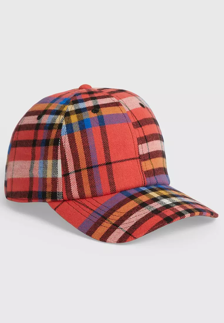 Buy GAP Plaid Baseball Hat 2024 Online ZALORA Philippines
