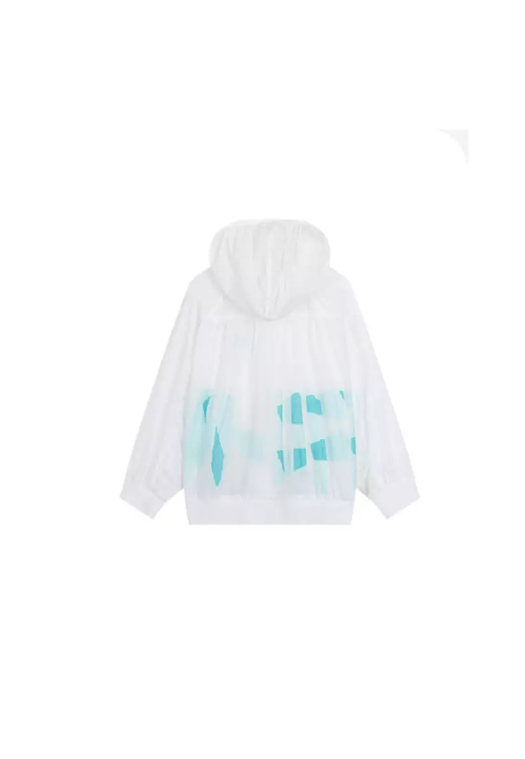 Sun-Proof Graphic Printed Outerwear Jacket