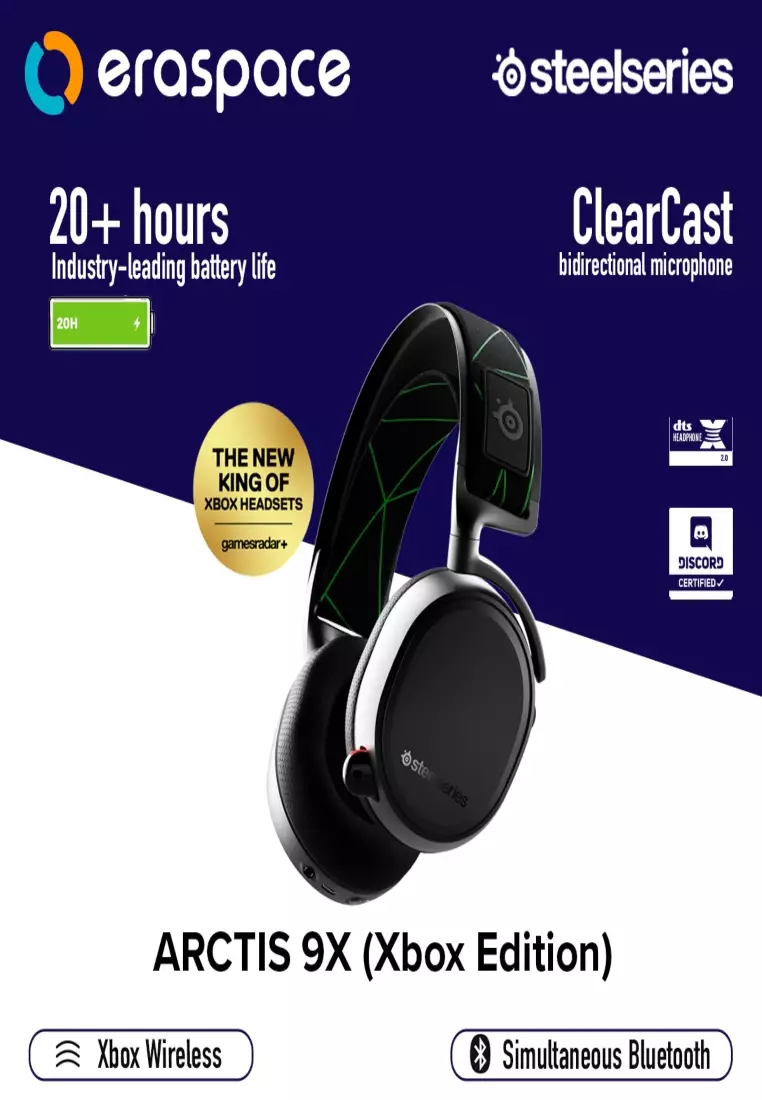 Buy SteelSeries SteelSeries Arctis 9X Xbox Edition 2024 Online