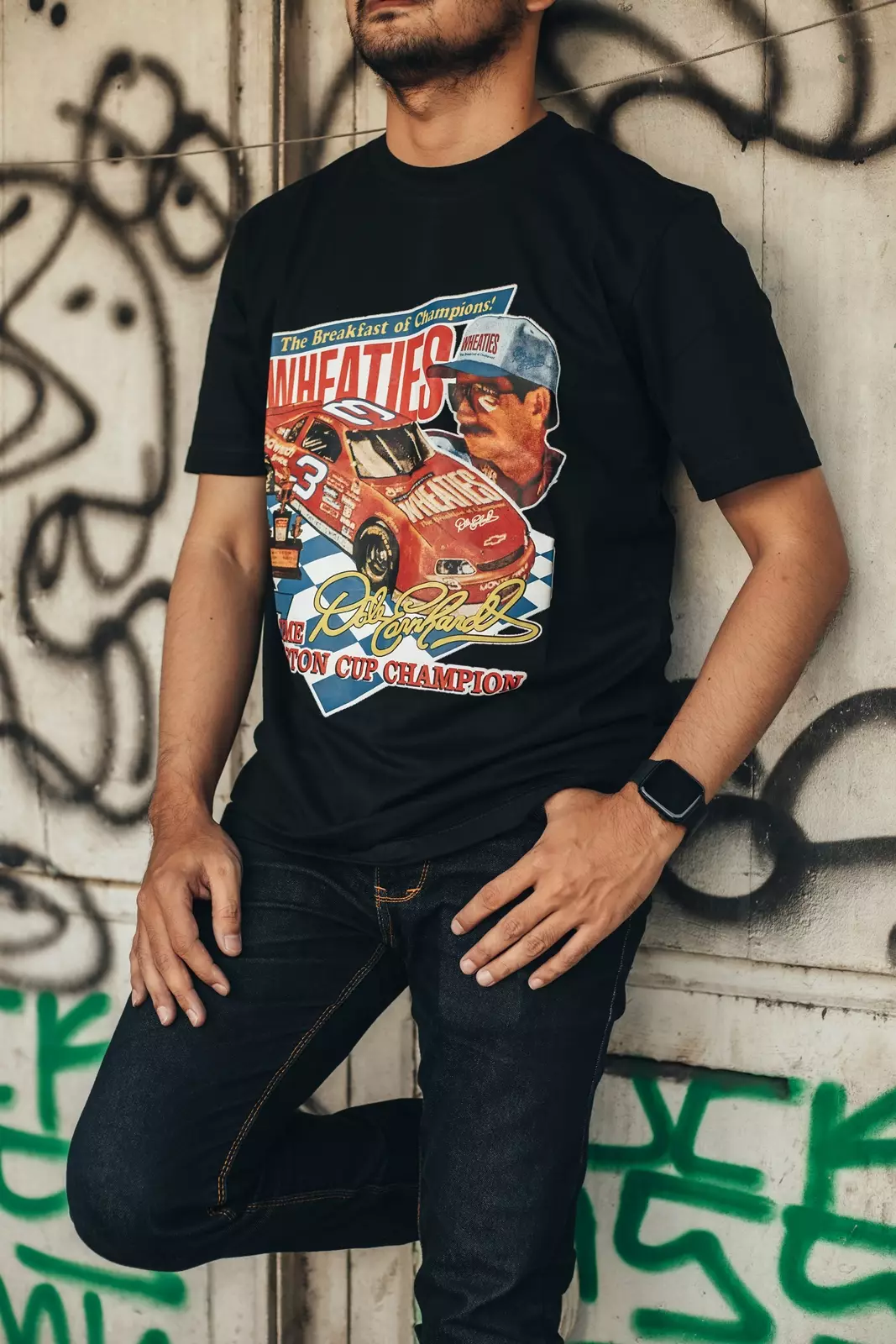 Ossu Dale Earndhardt Champion Nascar Tshirt