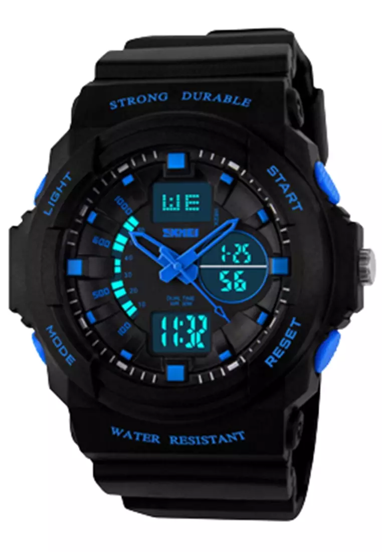 Jam Tangan Casual Anak LED Waterproof Strap Tali Material PU Berkualitas YU86 ORIGINAL