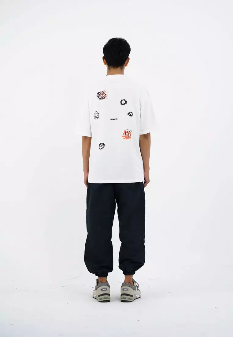 Moutley Men's T-Shirt Short Sleeve Oversized Fit Cotton Sporty & Rich OL-C270125