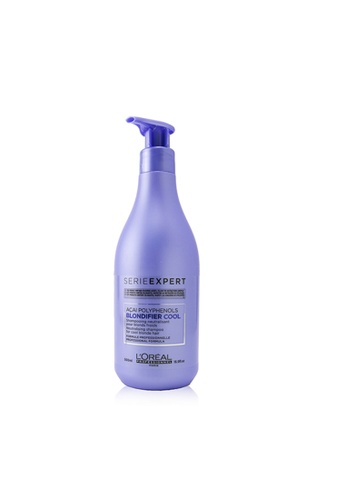 Buy L Oreal L Oreal Professionnel Serie Expert Blondifier Cool Acai Polyphenols Neutralising Shampoo For Cool Blonde Hair 500ml 16 9oz Online Zalora Singapore