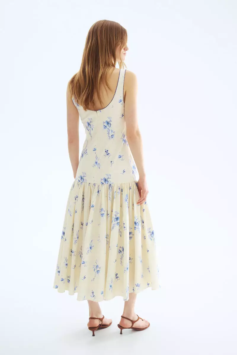 Long cotton dress