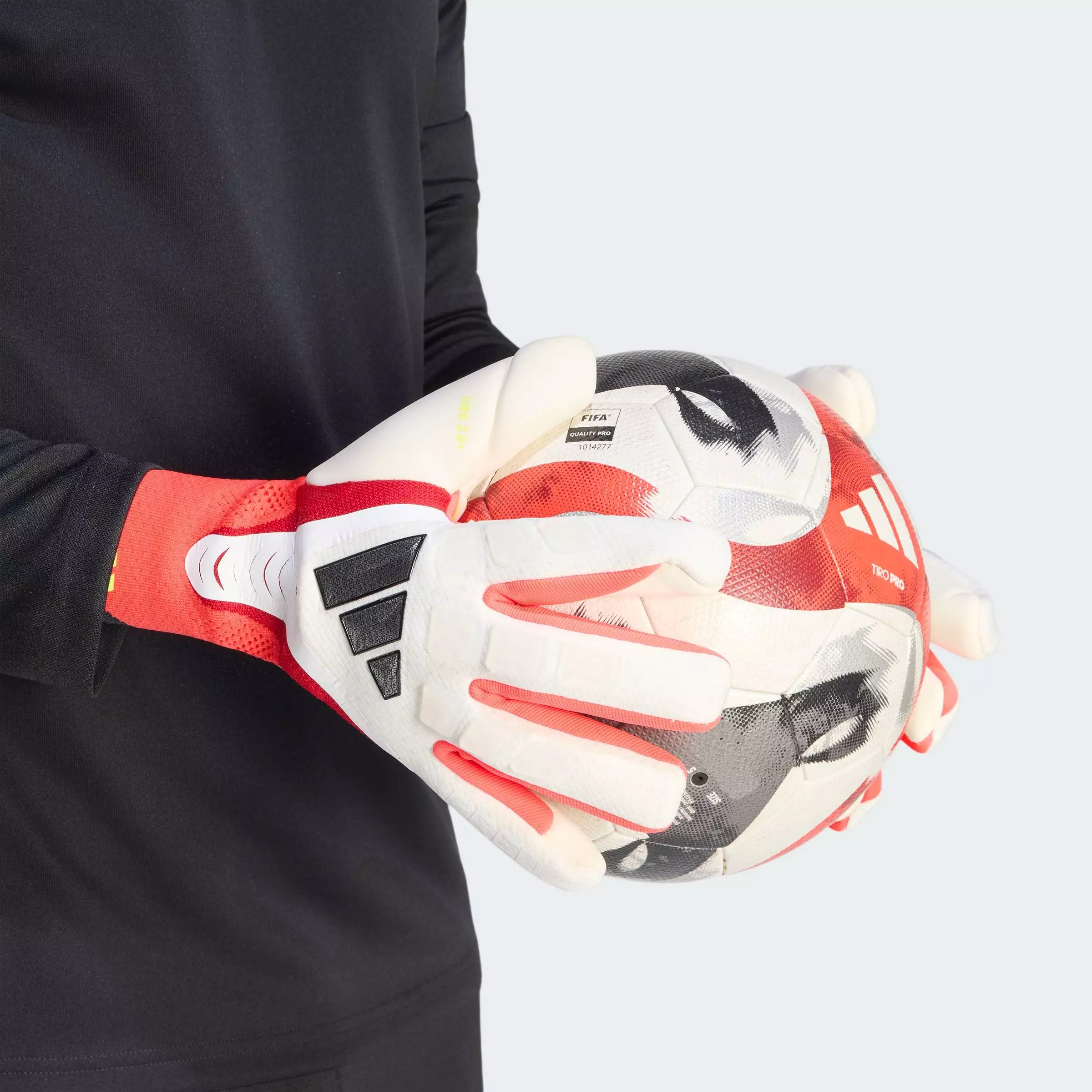 Football PREDATOR GOALKEEPER GLOVE PRO Unisex White JY6295