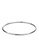 925 Signature silver 925 SIGNATURE Solid 925 Sterling Silver Simple Round Bangle B876DAC68B8668GS_2